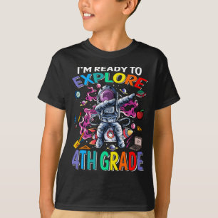 Ich bin bereit, den 4. Astronauten-T - Shirt zu er