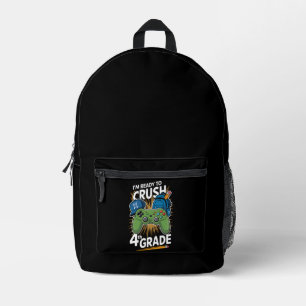 Ich bin bereit, den 4. bedruckter rucksack