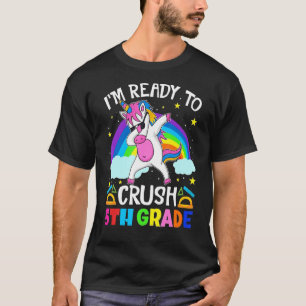 Ich bin bereit, den 5. Schulabschluss wieder in de T-Shirt