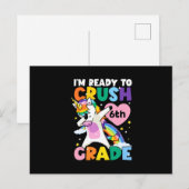 Ich bin bereit, den 6. postkarte (Vorne/Hinten)