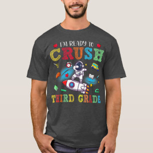 Ich bin bereit, den Astronauten der dritten Klasse T-Shirt