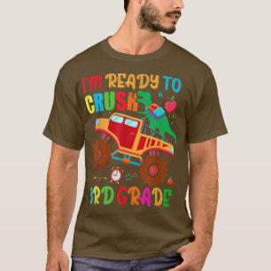 Ich bin bereit, den dritten Grade Dinosaurier Mons T-Shirt