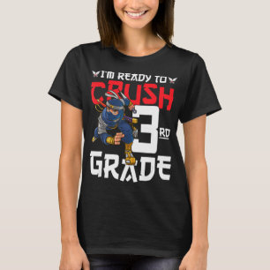 Ich bin bereit, den dritten Ninja-Grade ersten Tag T-Shirt