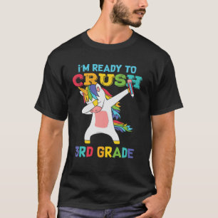 Ich bin bereit, den dritten Schulabschluss zurück T-Shirt