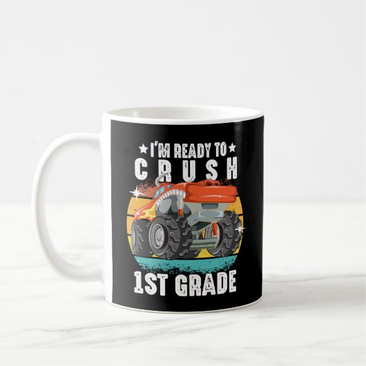 Ich bin bereit, den ersten Schulabschluss zu mache Kaffeetasse (Links)