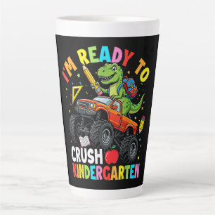 Ich bin bereit, den ersten Tag im Kindergarten zu  Milchtasse