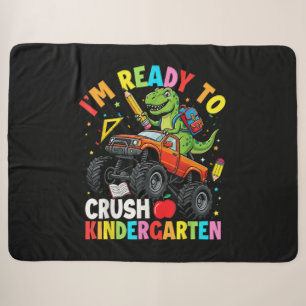 Ich bin bereit, den ersten Tag im Kindergarten zu Sherpadecke
