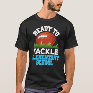 Ich bin bereit, den Fußball der Grundschule zu bek T-Shirt