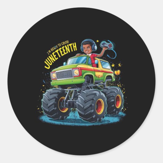 Ich bin bereit, den Junitelsten Sticker zu zerdrüc (Vorderseite)