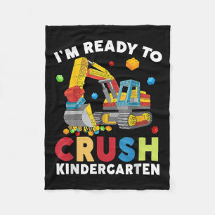 Ich bin bereit, den Kindergarten-Ausgrabungsgrab M Fleecedecke