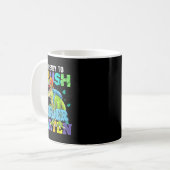 Ich bin bereit, den Kindergarten-Dinosaurier Byck Kaffeetasse (Vorderseite Links)
