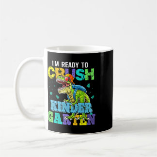 Ich bin bereit, den Kindergarten-Dinosaurier Byck Kaffeetasse