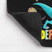 Ich bin bereit, den Kindergarten-Dinosaurier Byck Mousepad (Ecke)