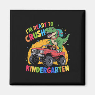Ich bin bereit, den Kindergarten-Dinosaurier Ck zu Magnet