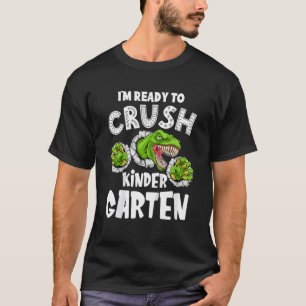 Ich bin bereit, den Kindergarten Dinosaurier Rex B T-Shirt