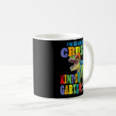 Ich bin bereit, den Kindergarten Dinosaurier wiede Kaffeetasse (VorderseiteRechts)