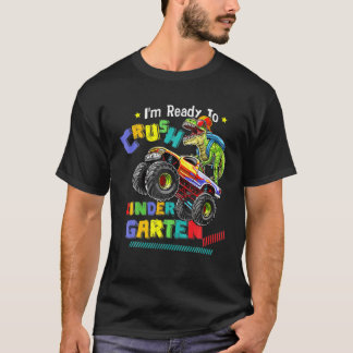 Ich bin bereit, den Kindergarten Dinosaurier wiede T-Shirt