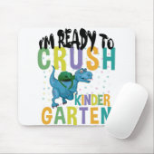 Ich bin bereit, den Kindergarten Dinosaurier zu ze Mousepad (Mit Mouse)