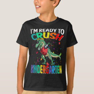 Ich bin bereit, den Kindergarten Dinosaurier zu ze T-Shirt
