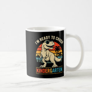 Ich bin bereit, den Kindergarten Dinosaurier zurüc Kaffeetasse
