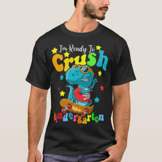 Ich bin bereit, den Kindergarten Dinosaurier zurüc T-Shirt