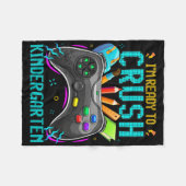 Ich bin bereit, den Kindergarten mit dem Video zur Fleecedecke (Vorderseite (Horizontal))