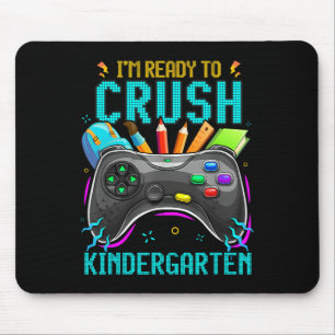 Ich bin bereit, den Kindergarten mit dem Video zur Mousepad