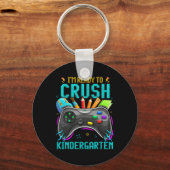 Ich bin bereit, den Kindergarten mit dem Video zur Schlüsselanhänger (Vorderseite)