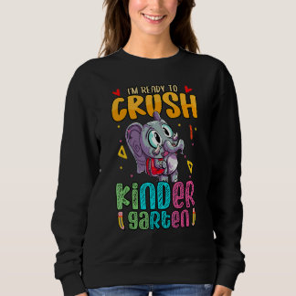 Ich bin bereit, den Kindergarten mit Elefantenschn Sweatshirt