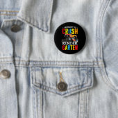 Ich bin bereit, den Kindergarten-Monster-LKW zu ze Button (Beispiel)