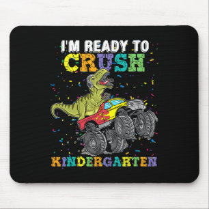 Ich bin bereit, den Kindergarten-Monster-Truck-Din Mousepad