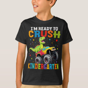 Ich bin bereit, den Kindergarten T Rex Dinosaurier T-Shirt