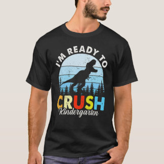 Ich bin bereit, den Kindergarten wieder zum Schule T-Shirt