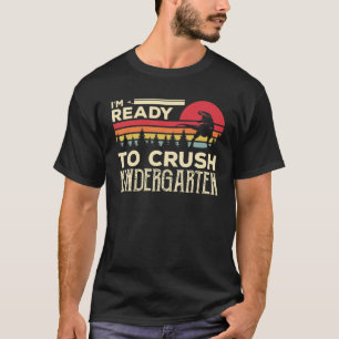 Ich bin bereit, den Kindergarten wieder zum Schule T-Shirt