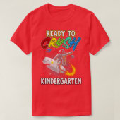 Ich bin bereit, den Kindergarten wieder zum Schuls T-Shirt (Design vorne)