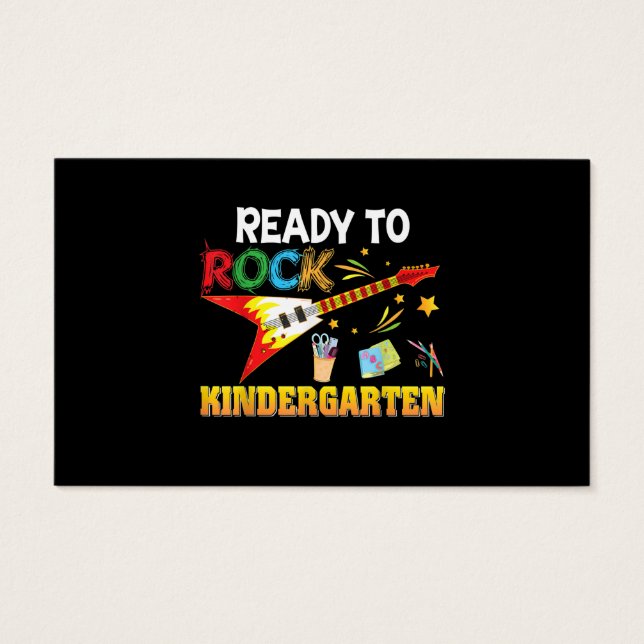 Ich bin bereit, den Kindergarten wieder zur Schule (Vorderseite)