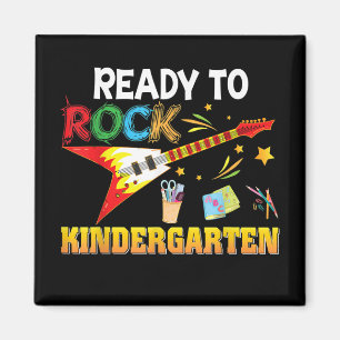 Ich bin bereit, den Kindergarten wieder zur Schule Magnet