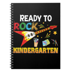 Ich bin bereit, den Kindergarten wieder zur Schule Notizblock
