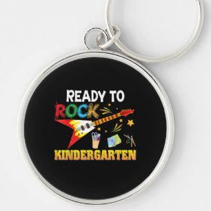 Ich bin bereit, den Kindergarten wieder zur Schule Schlüsselanhänger