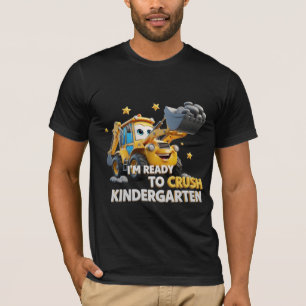 Ich bin bereit, den Kindergarten zu knacken Bagger T-Shirt