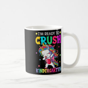 Ich bin bereit, den Kindergarten zu knacken, frohe Kaffeetasse