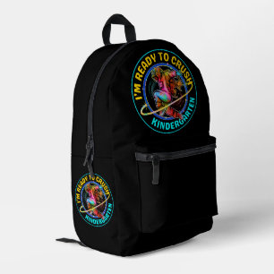 Ich bin bereit, den Kindergarten zu rocken Bedruckter Rucksack