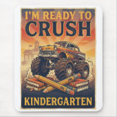 Ich bin bereit, den Kindergarten zu rocken Mousepad (Vorne)