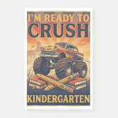 Ich bin bereit, den Kindergarten zu rocken Post-it Klebezettel (Vorderseite)