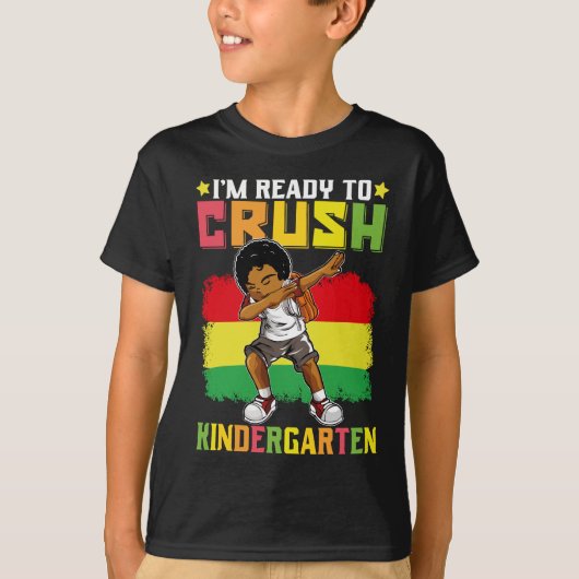 Ich bin bereit, den Kindergarten zu zerquetschen. T-Shirt (Vorderseite)