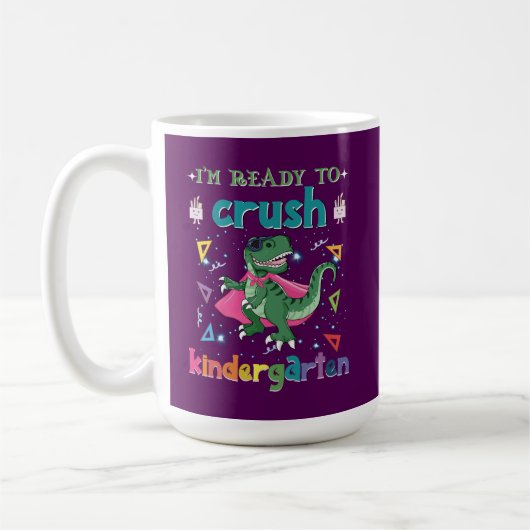 Ich bin bereit, den Kindergarten zu zerschlagen Kaffeetasse (Links)
