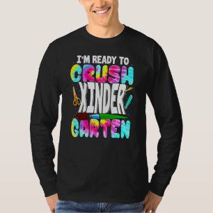 Ich bin bereit, den Kindergarten zurück zur Schult T-Shirt