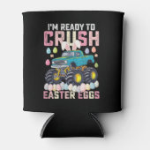 Ich bin bereit, den Ostereier-Monsterlkw zu zerque Dosenkühler (Vorderseite)