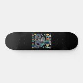 Ich bin bereit, den Ostereier-Monsterlkw zu zerque Skateboard (Horizontal)