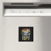 Ich bin bereit, den Pre-K-Dinosaurier zu zerquetsc Magnet (In Situ (Geschirrspüler))